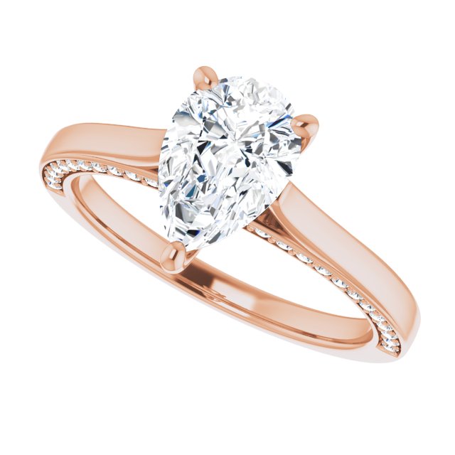 Rose Gold-Pear