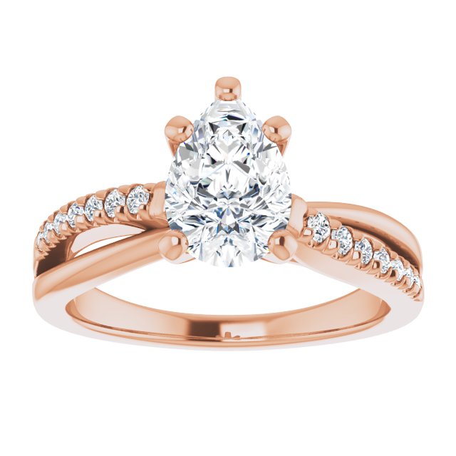 Rose Gold-Pear