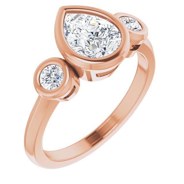 Rose Gold-Pear