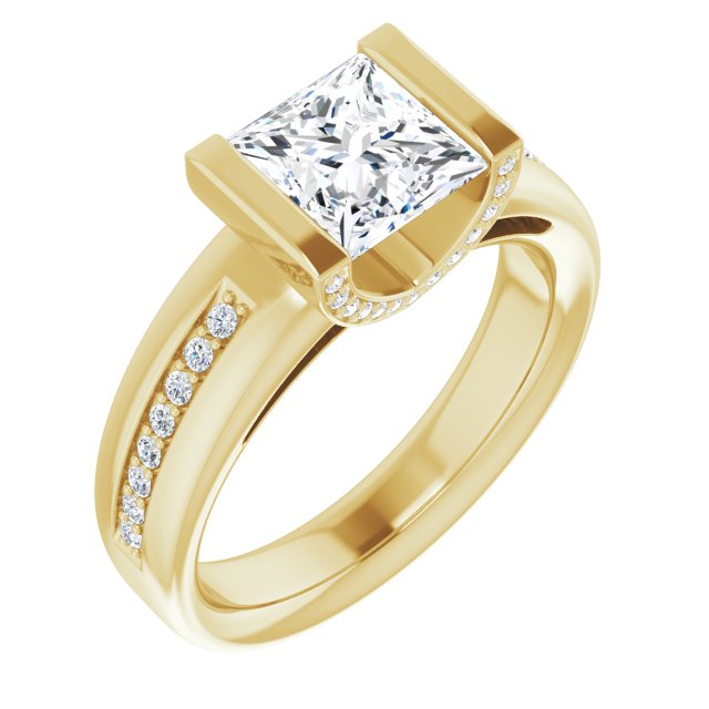 Yellow Gold-Square