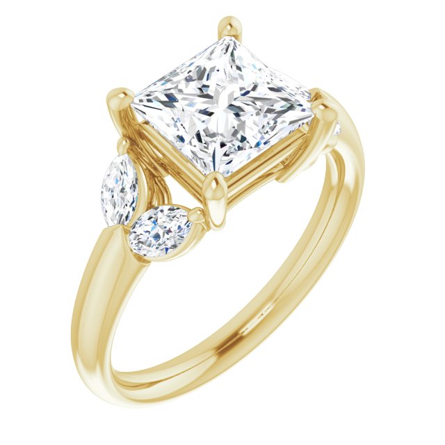 Yellow Gold-Square