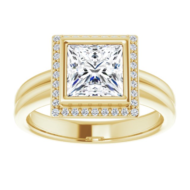 Yellow Gold-Square