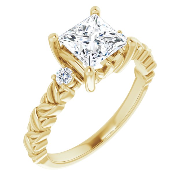 Yellow Gold-Square