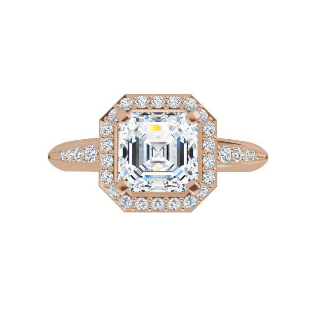 Rose Gold-Asscher