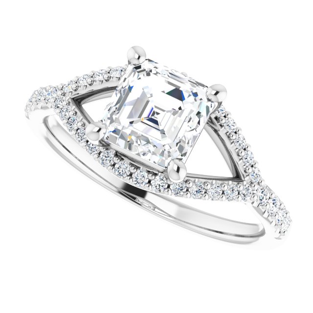 White Gold-Asscher