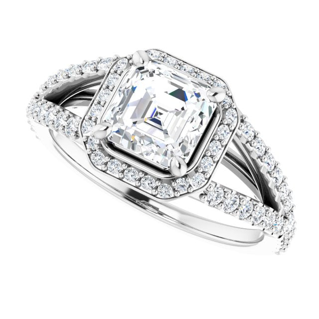 White Gold-Asscher