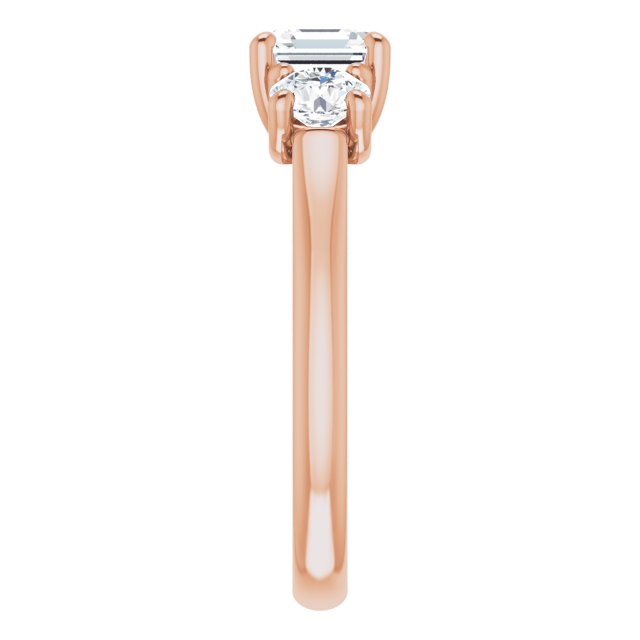 Rose Gold-Asscher