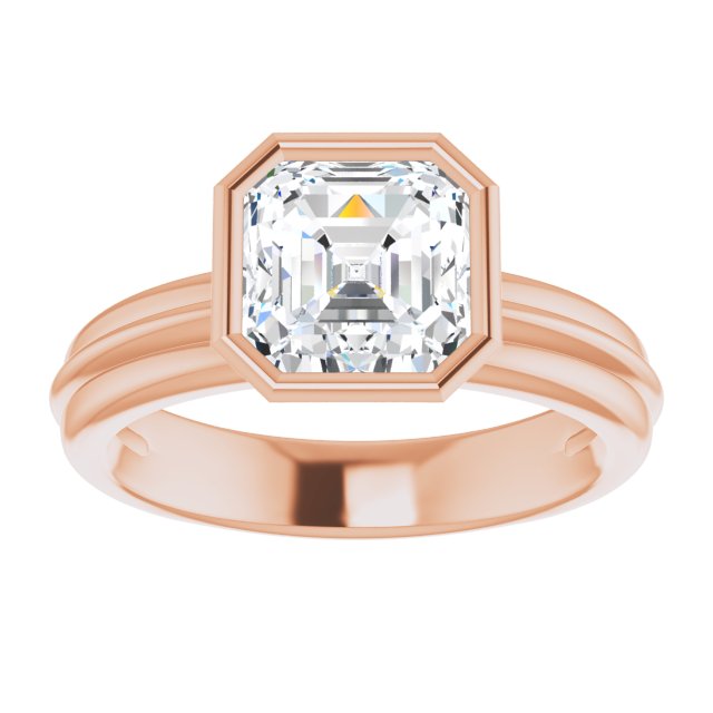 Rose Gold-Asscher