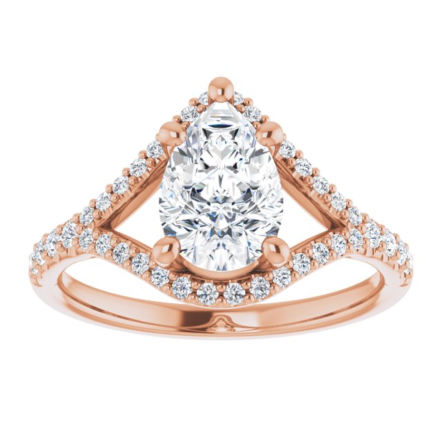 Rose Gold-Pear