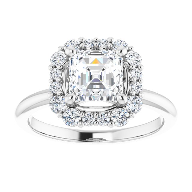 White Gold-Asscher