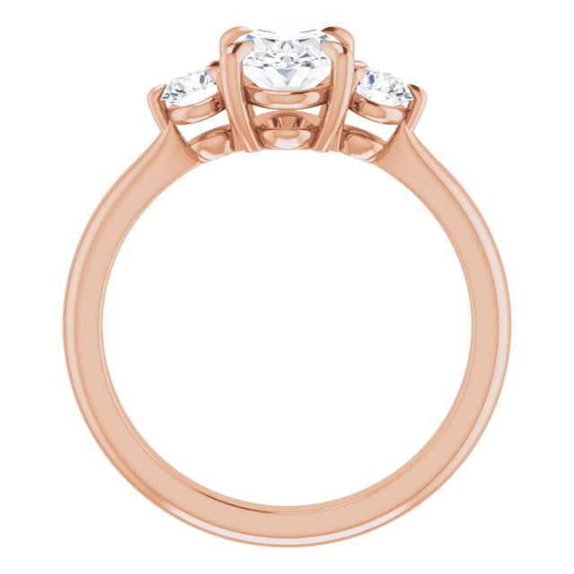 Rose Gold-Oval