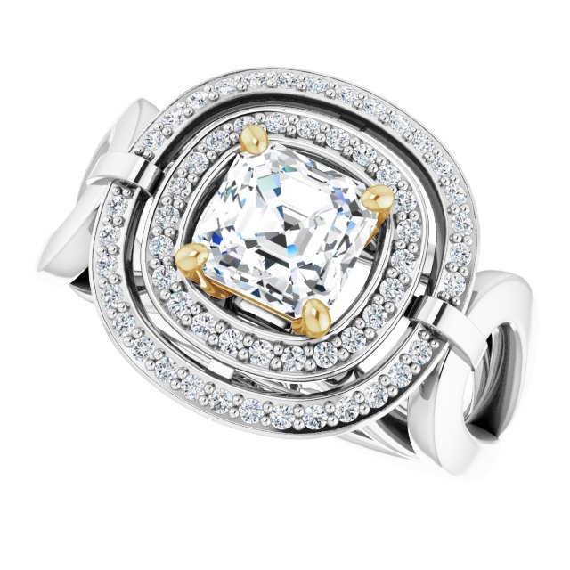 White Gold-Asscher