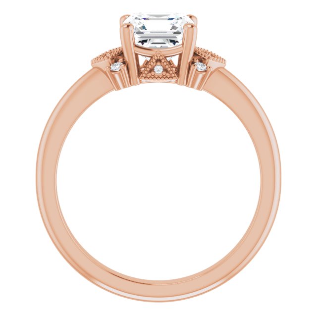 Rose Gold-Asscher