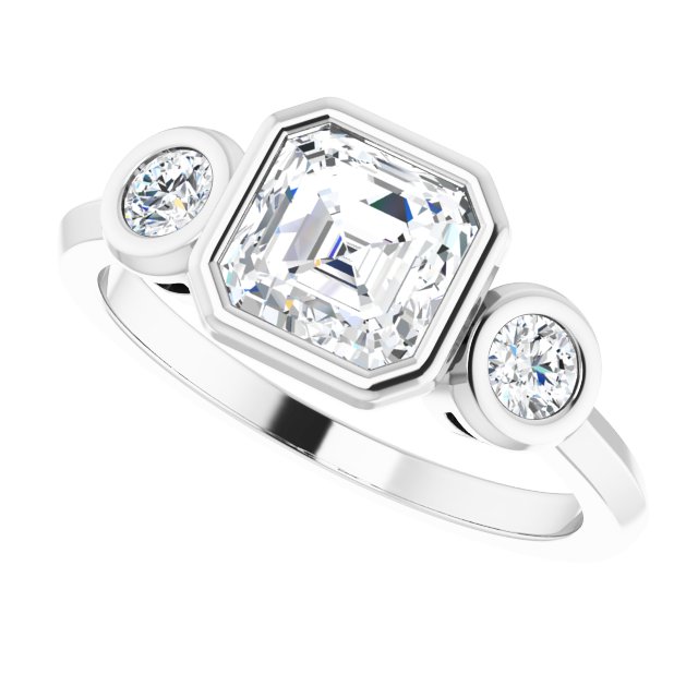 White Gold-Asscher