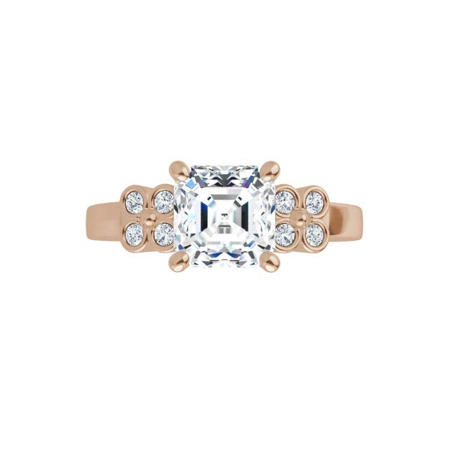 Rose Gold-Asscher