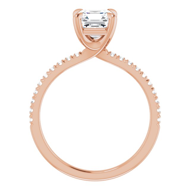 Rose Gold-Asscher