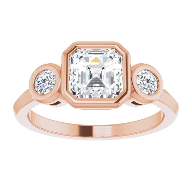 Rose Gold-Asscher