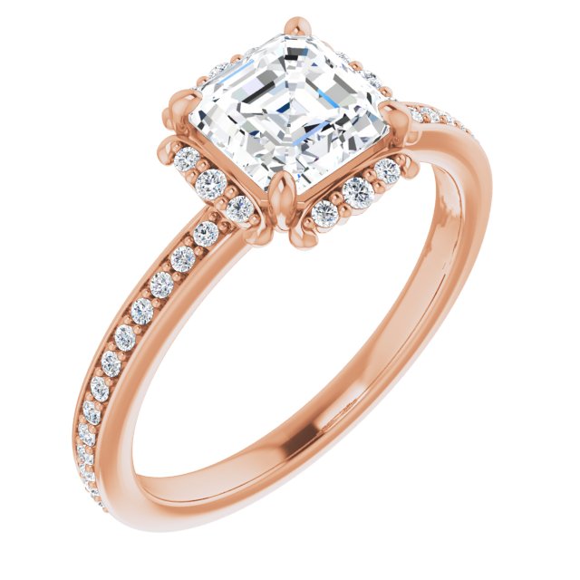 Rose Gold-Asscher