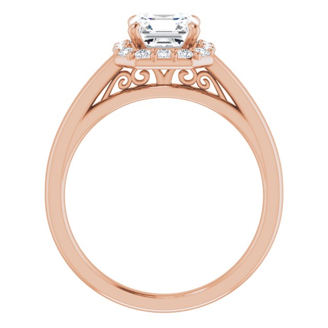 Rose Gold-Asscher