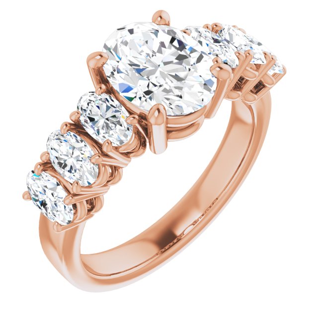 Rose Gold-Oval