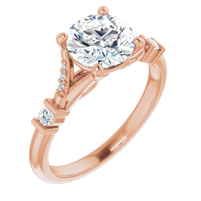 Rose Gold-Round