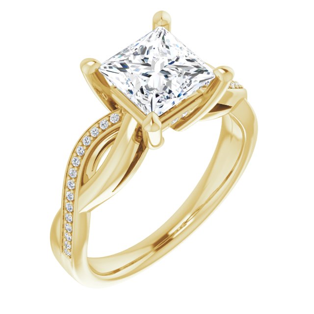 Yellow Gold-Square