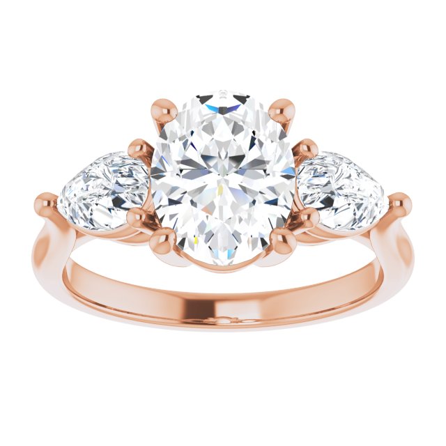 Rose Gold-Oval