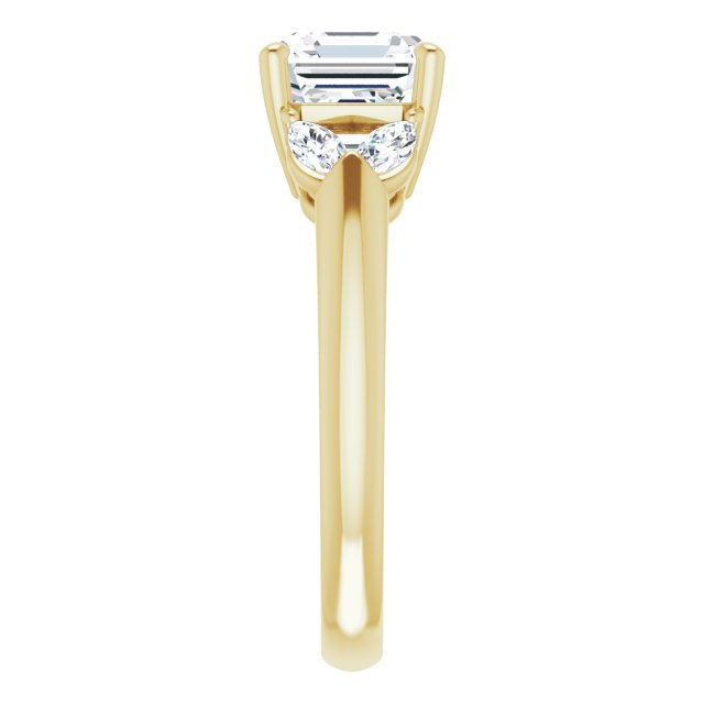 Yellow Gold-Asscher