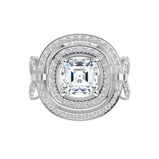 White Gold-Asscher