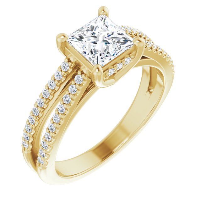 Yellow Gold-Square