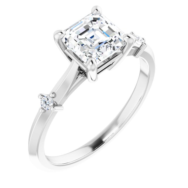 White Gold-Asscher