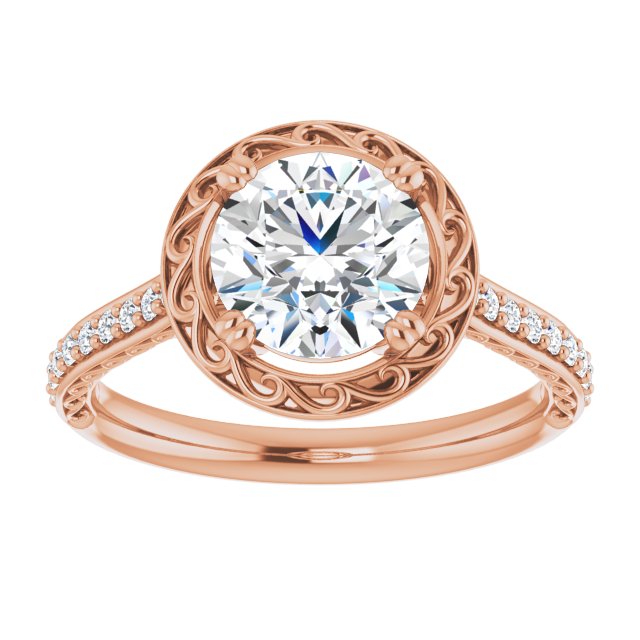 Rose Gold-Round