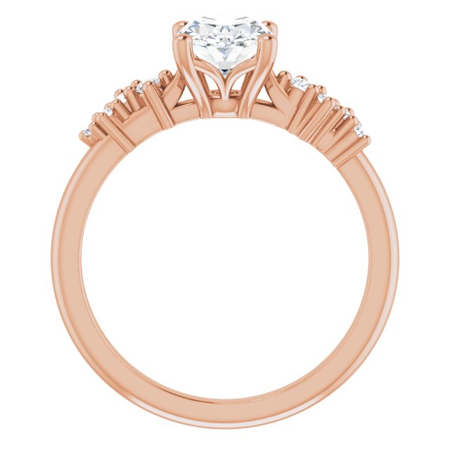 Rose Gold-Oval