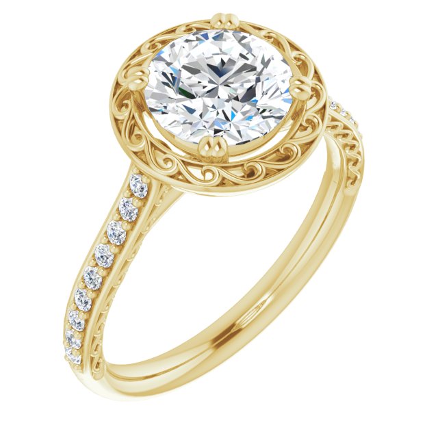 Yellow Gold-Round