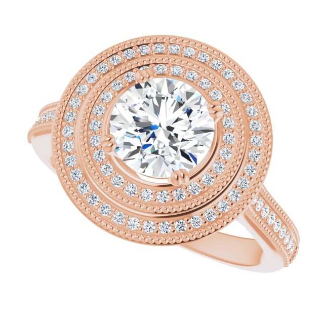 Rose Gold-Round