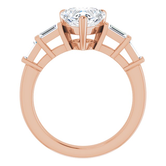 Rose Gold-Heart