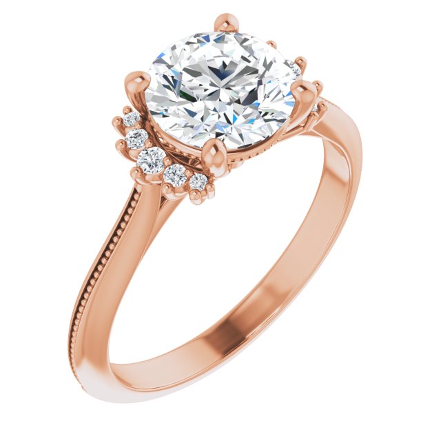 Rose Gold-Round