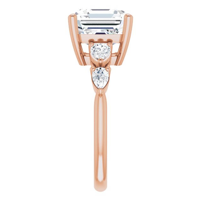 Rose Gold-Asscher