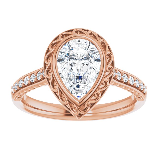 Rose Gold-Pear