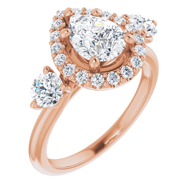 Rose Gold-Pear