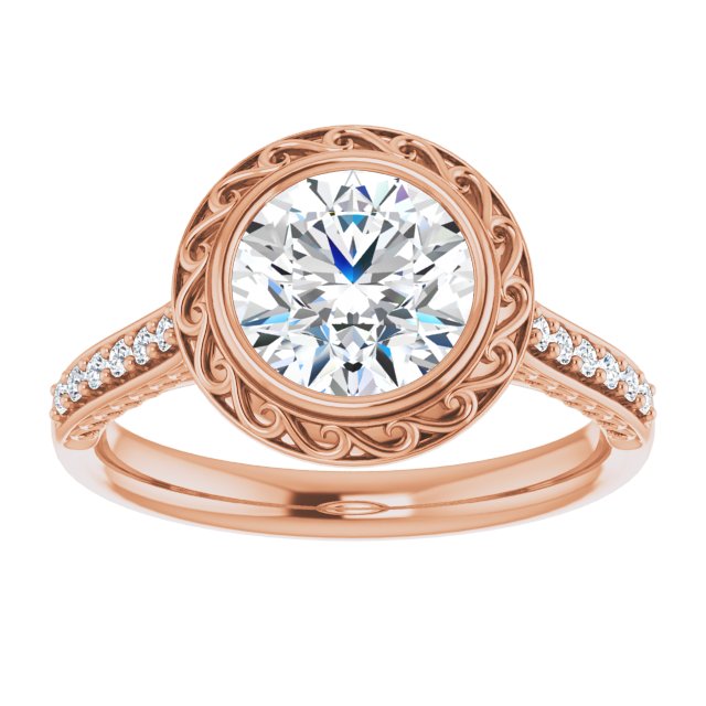 Rose Gold-Round