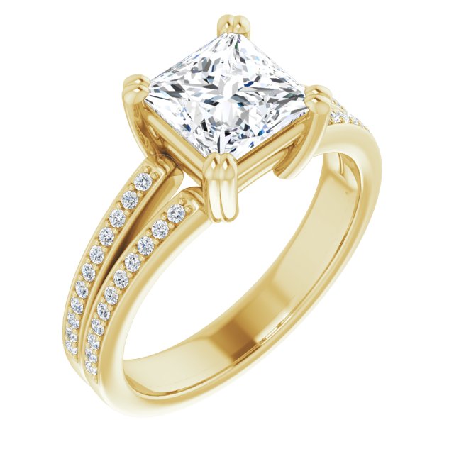 Yellow Gold-Square