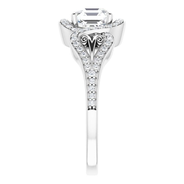 White Gold-Asscher