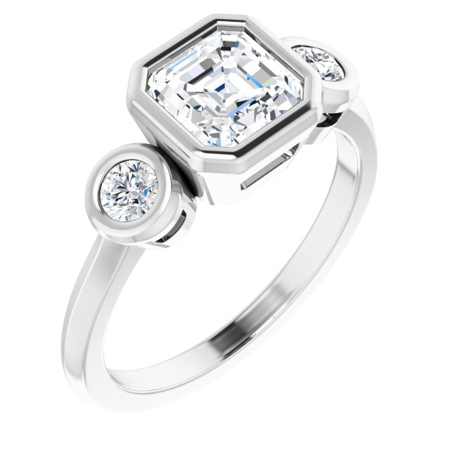 White Gold-Asscher