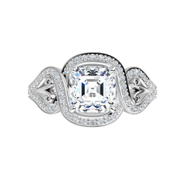 White Gold-Asscher