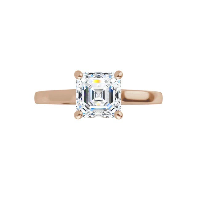 Rose Gold-Asscher