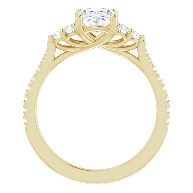 Yellow Gold-Oval