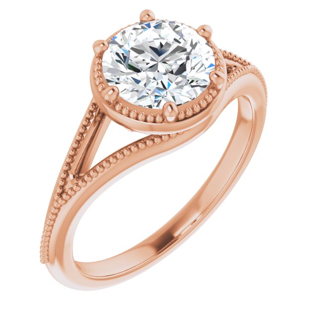 Rose Gold-Round