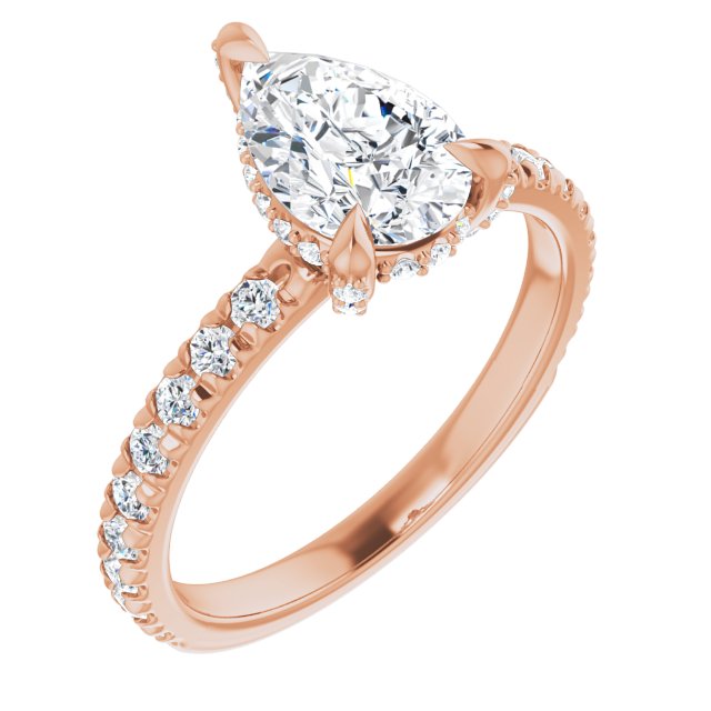 Rose Gold-Pear