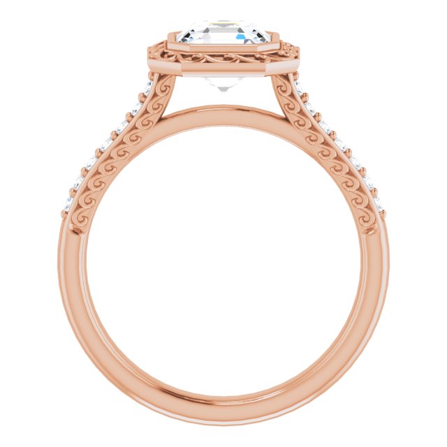 Rose Gold-Asscher